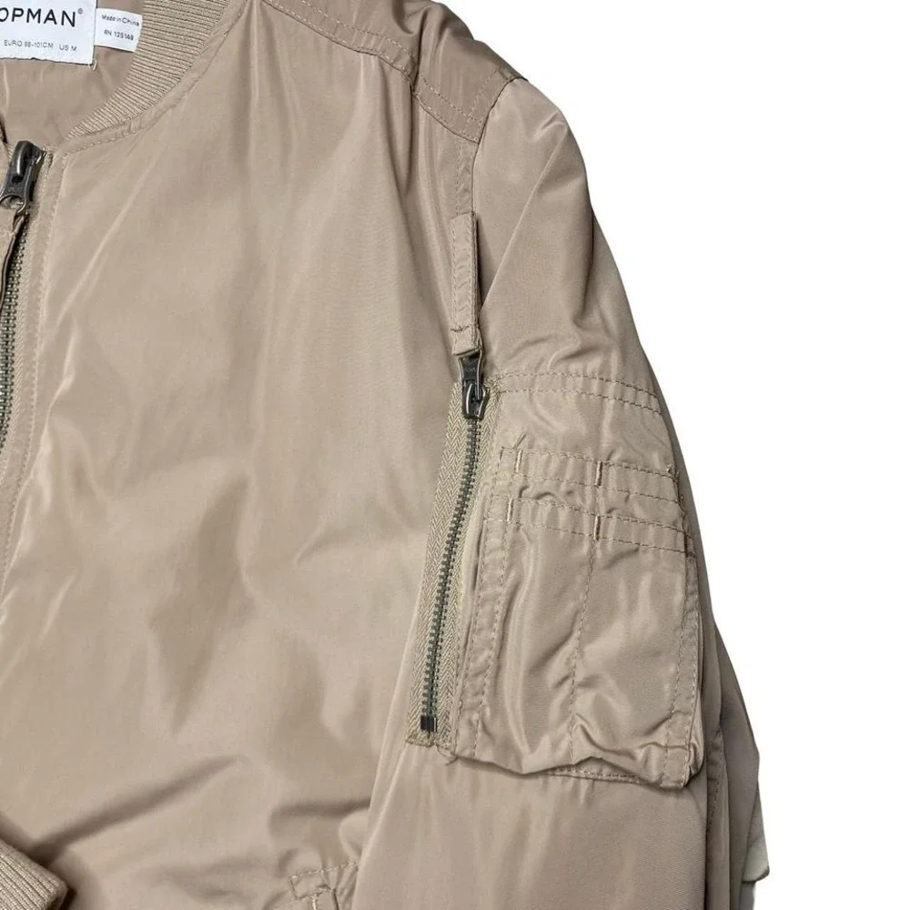 Topman‎ cream brown jacket
